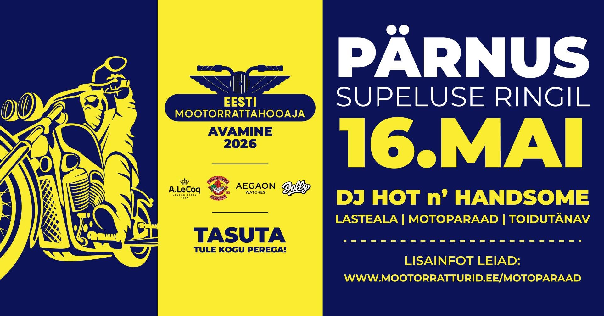 Eesti Mootorrattahooaja avamine 2026